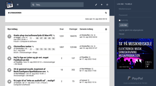 lydmaskinen.dk