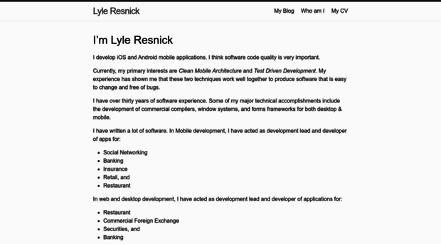 lyleresnick.com