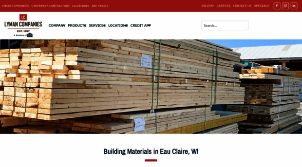 lymanlumber-wi.com