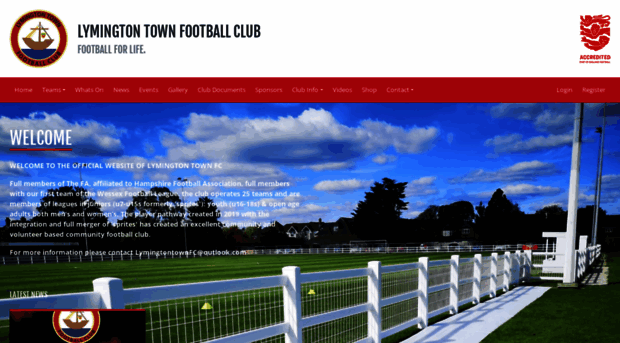 lymingtontownfc.co.uk