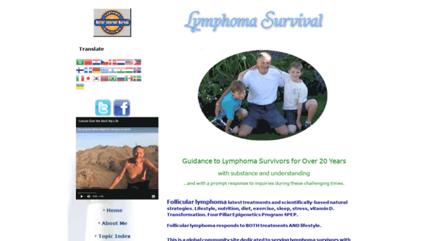 lymphomasurvival.com