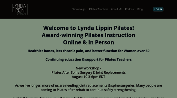 lyndalippinpilates.com