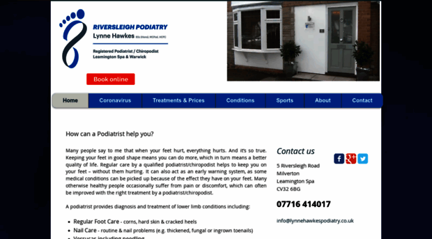 lynnehawkespodiatry.co.uk