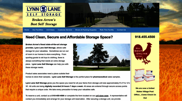 lynnlaneselfstorage.com