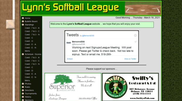 lynnssoftball.com