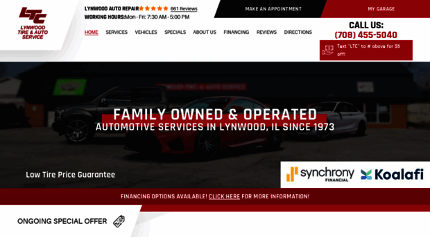 lynwoodtire.com