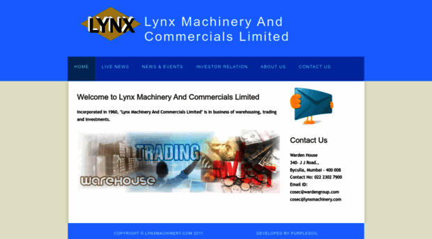 lynxmachinery.com