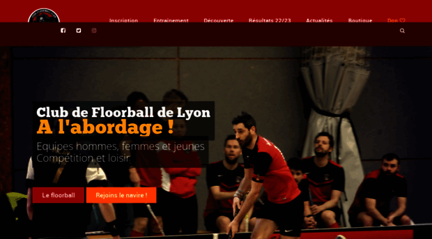 lyon-floorball.com