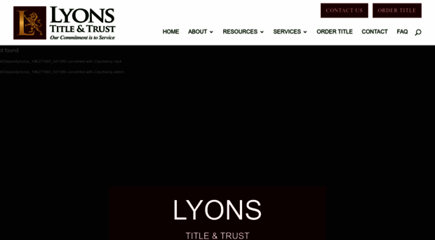 lyons-title.com