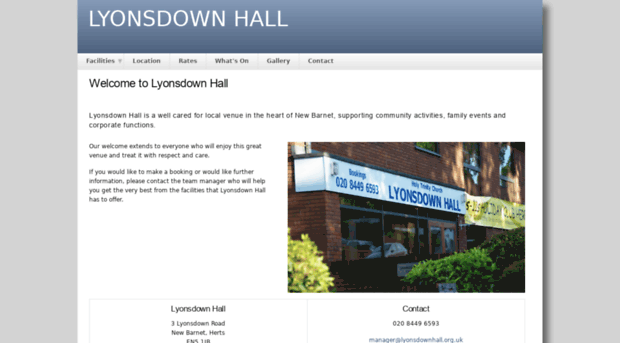 lyonsdownhall.org.uk