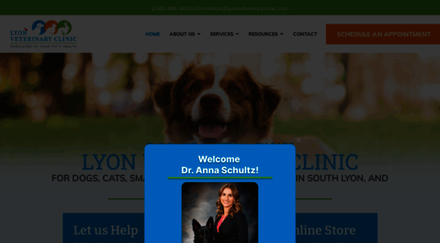 lyonveterinaryclinic.com