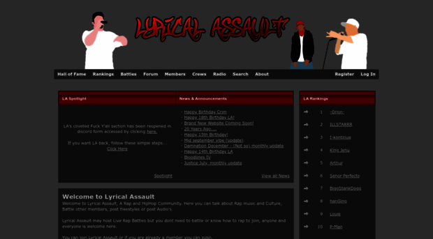 lyricalassault.co.uk