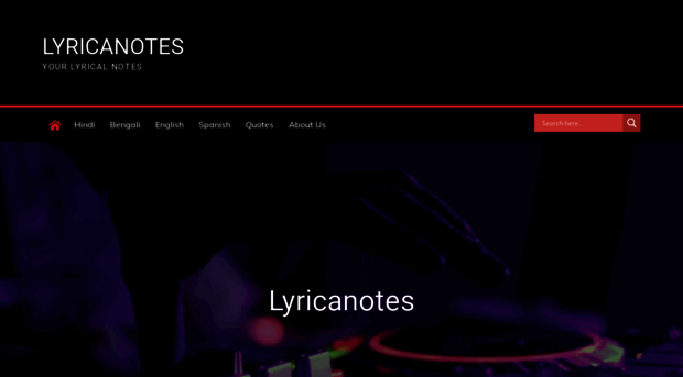 lyricanotes.com