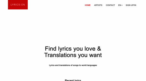 lyrics-on.net