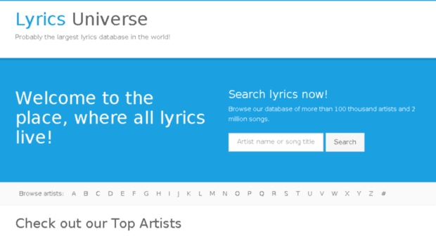 lyrics-universe.com