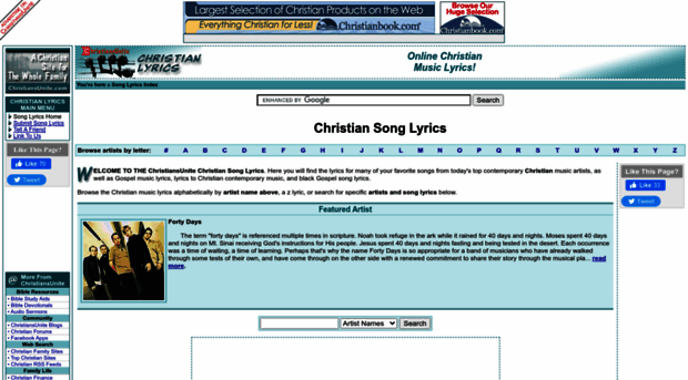 lyrics.christiansunite.com