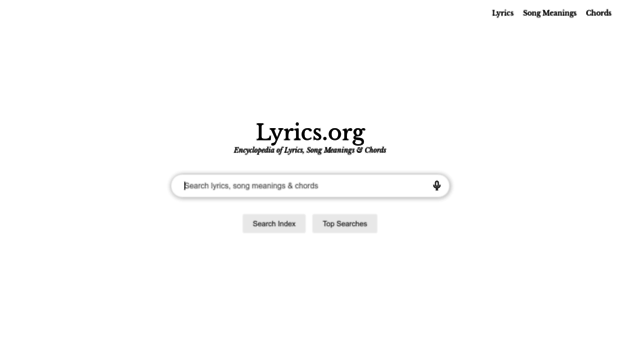 lyrics.org