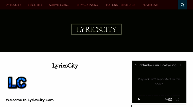 lyricscity.com