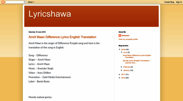 lyricshawa.blogspot.com