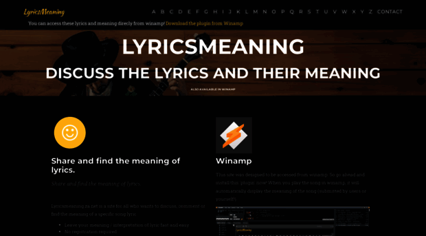 lyricsmeaning.za.net