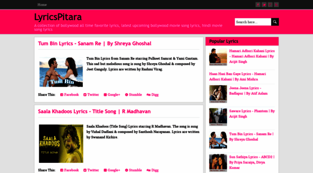 lyricspitara.blogspot.com