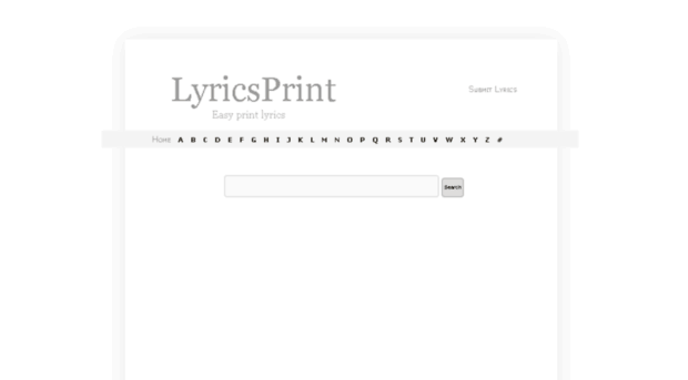 lyricsprint.com