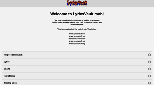 lyricsvault.mobi