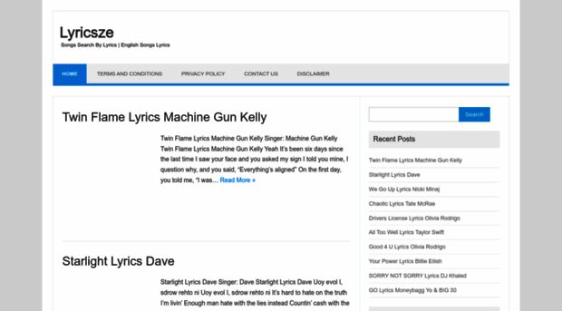 lyricsze.com