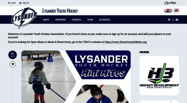 lysanderhockey.com