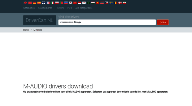 m-audio.drivercan.nl