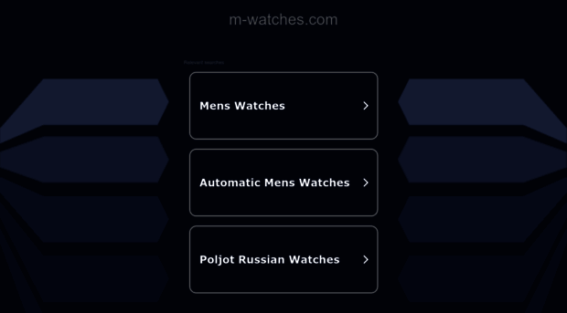 m-watches.com