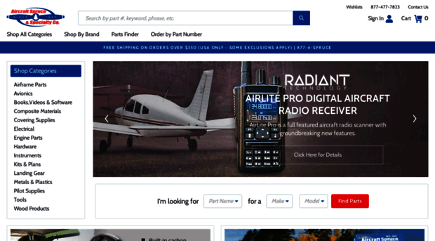 m.aircraftspruce.com