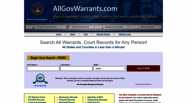 m.allgovwarrants.com