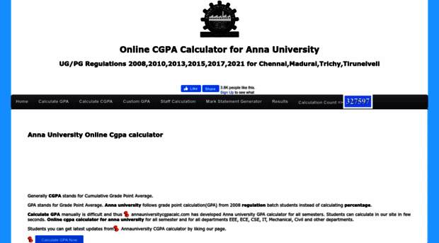 m.annauniversitycgpacalc.com