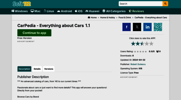 m.carpedia-everything-about-cars-ios.soft112.com