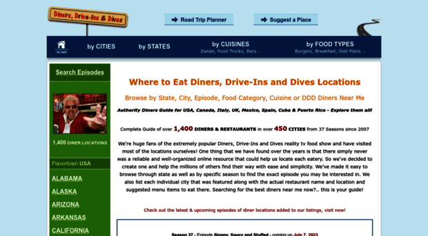 m.dinersdriveinsdiveslocations.com