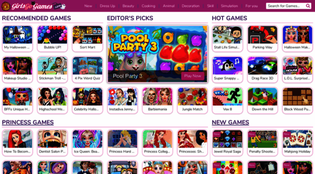 m.girlsgogames.com - Girls games - Play free online... - M Girls Go Games