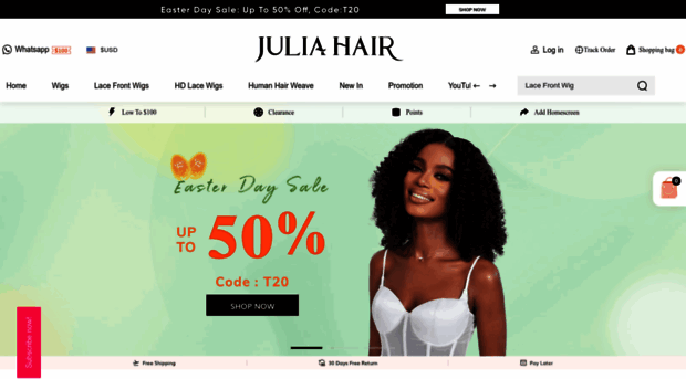 m.juliahair.com