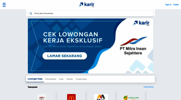 m.karir.com