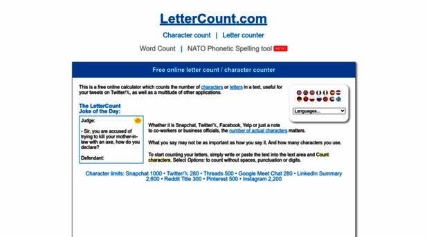 m.lettercount.com