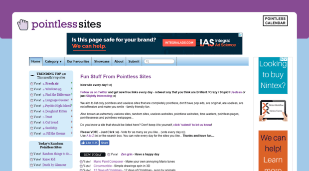 m.pointlesssites.com