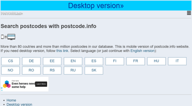 m.postcode.info