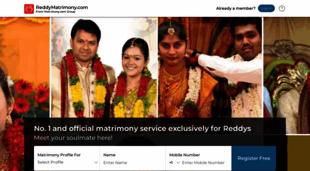 m.reddymatrimony.com