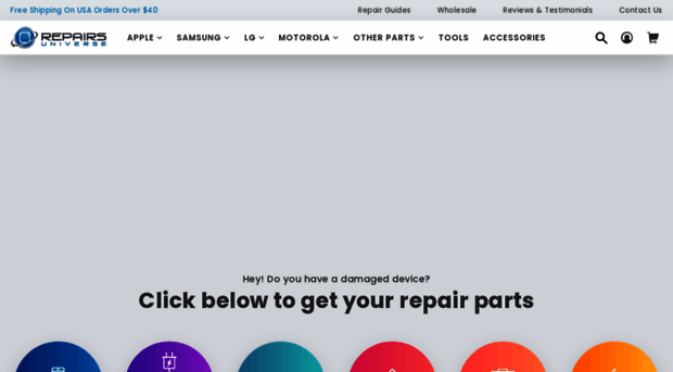 m.repairsuniverse.com