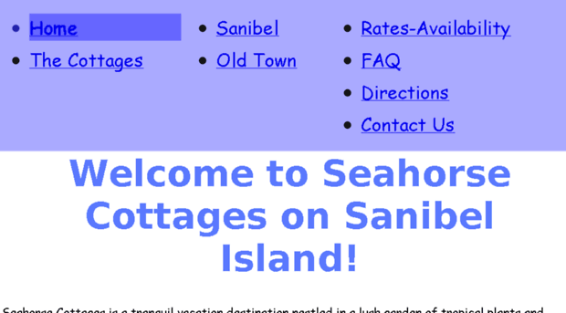 m.seahorsecottages.com