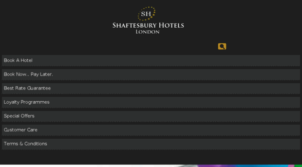 m.shaftesburyhotels.com