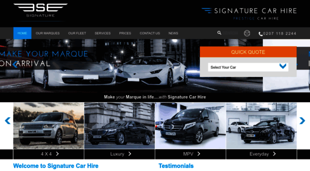 m.signaturecarhire.co.uk