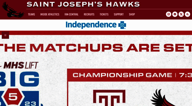 m.sjuhawks.com