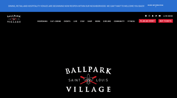 m.stlballparkvillage.com