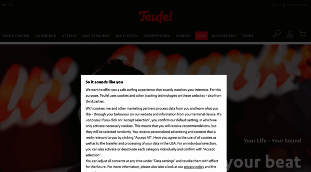 m.teufelaudio.com